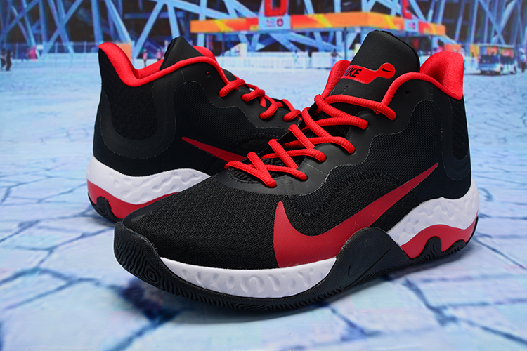 2020 Nike KD Trey 6 Vllll Black Red White - Click Image to Close